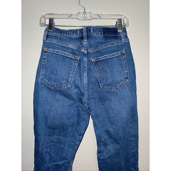 Abercrombie & fitch curve love the ankle straight ultra high rise 4/27 #714 - Picture 2 of 8